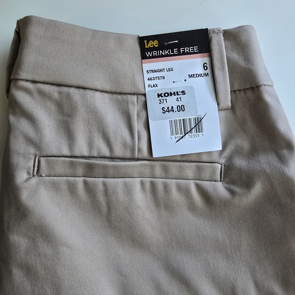 Lee Wrinkle Free Pants